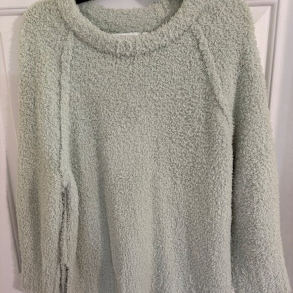 Altar'd State Sweaters - Oversized Altar'd State Cottagecore Mint Green Top Drop Shoulder Pullover XS